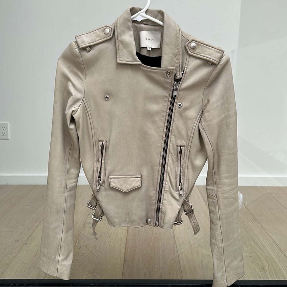 Iro leather Ashville jacket